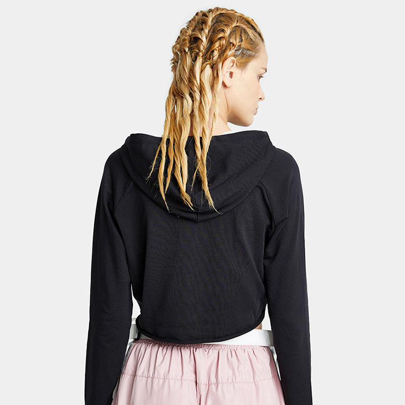 Yoga smock hooded running guard