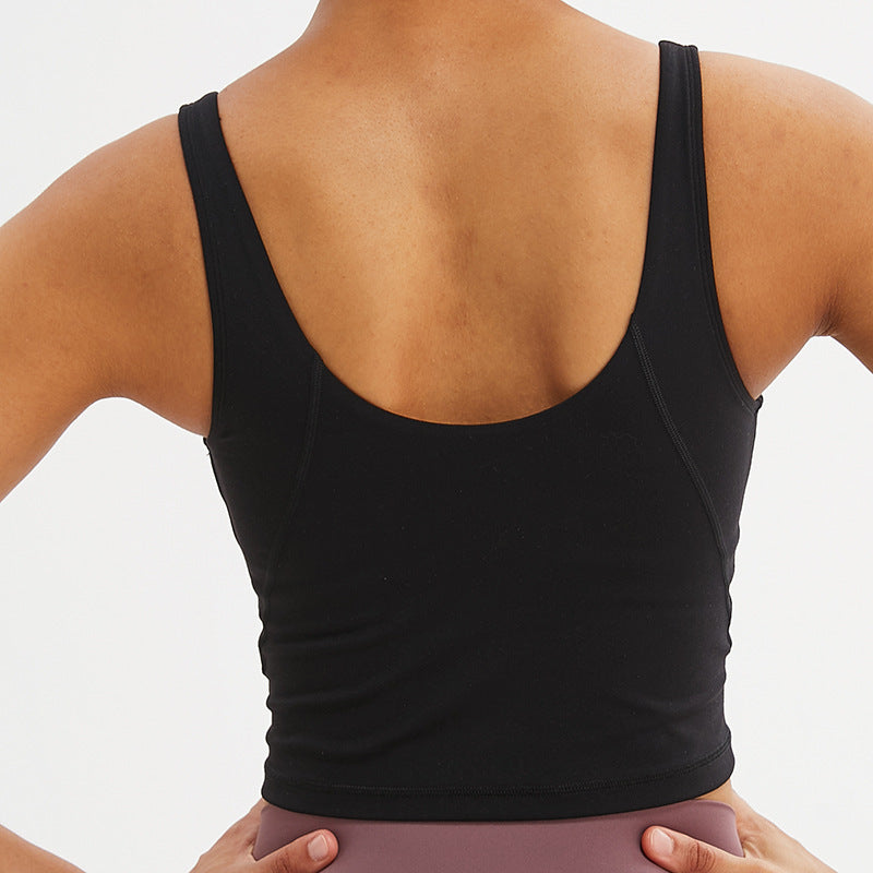 Can Wear Underwear Sports Tops Women'S Yoga Clothes