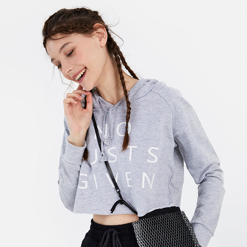 Yoga smock hooded running guard