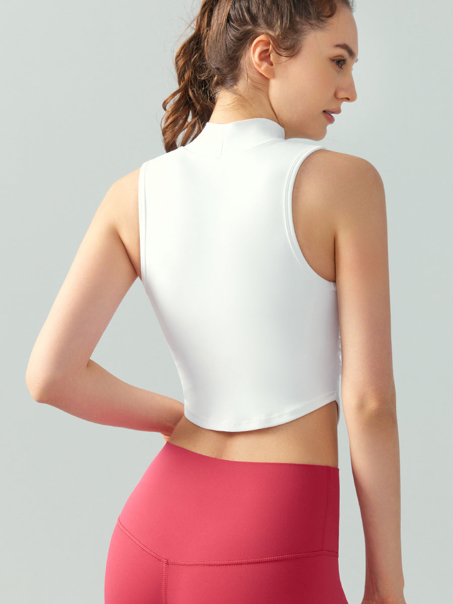 Women's Fashion Slim-fit Yoga Wear Sleeveless Base Tank Top