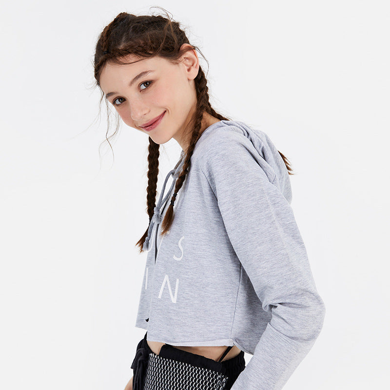 Yoga smock hooded running guard