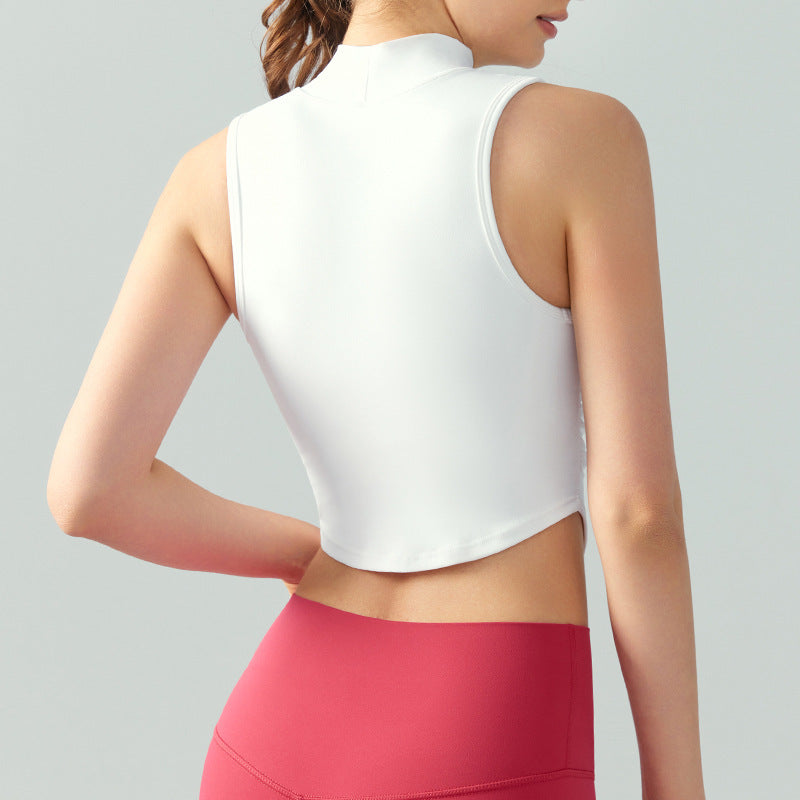 Women's Fashion Slim-fit Yoga Wear Sleeveless Base Tank Top