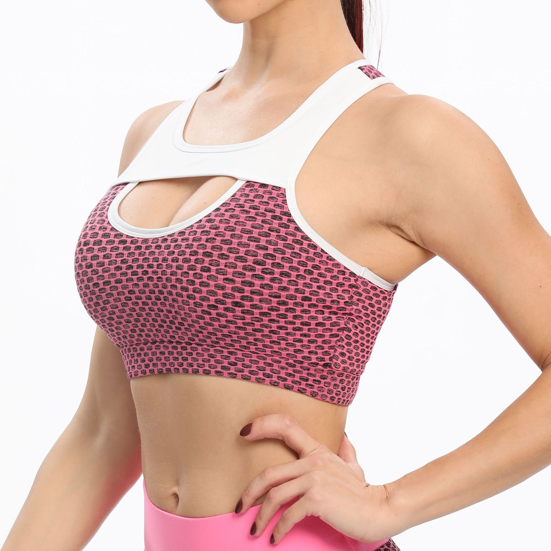 Honeycomb Bubble Yoga Tank Top