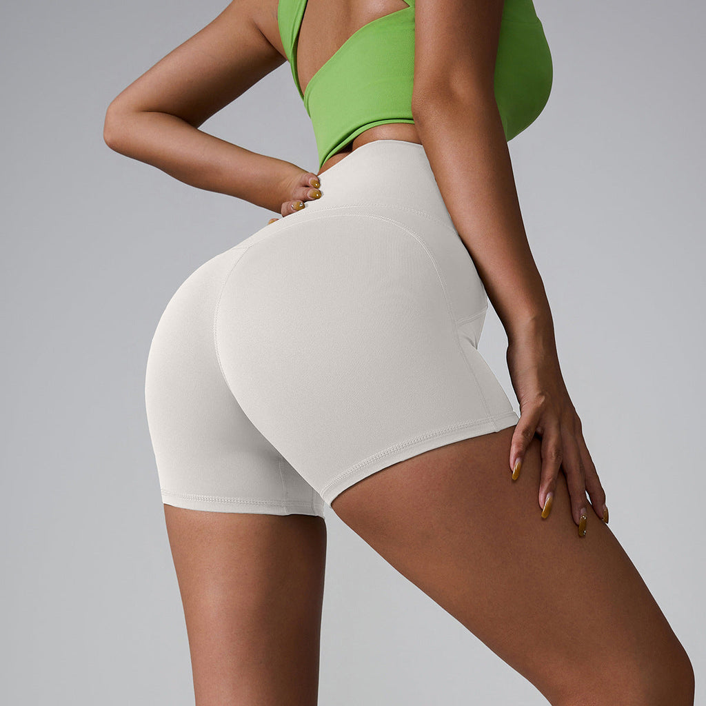 Three-point Yoga Shorts Seamless High Waist