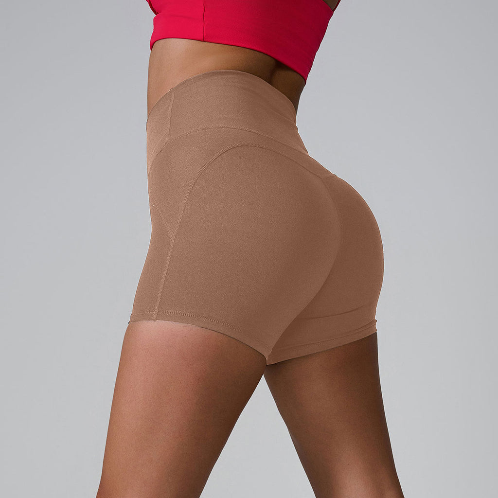 Three-point Yoga Shorts Seamless High Waist