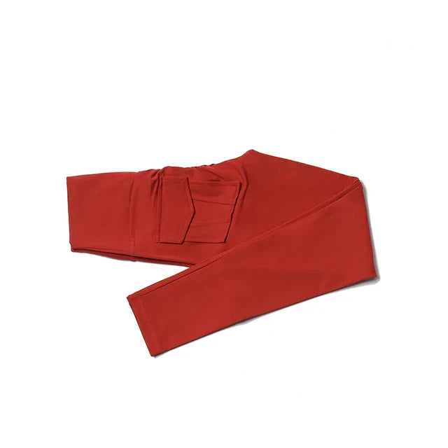 High Waist Elastic Naked Feeling Yoga Pants