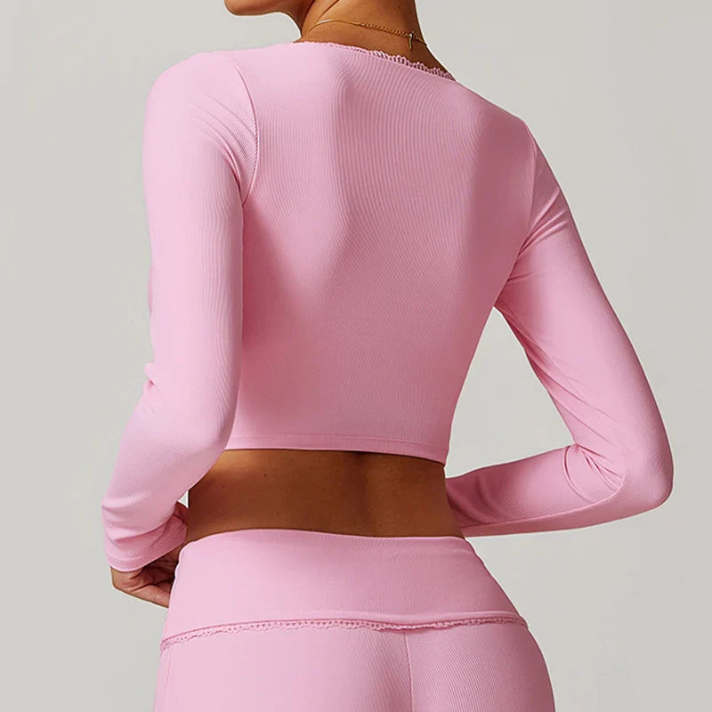 Casual Sportswear Women Gym Top