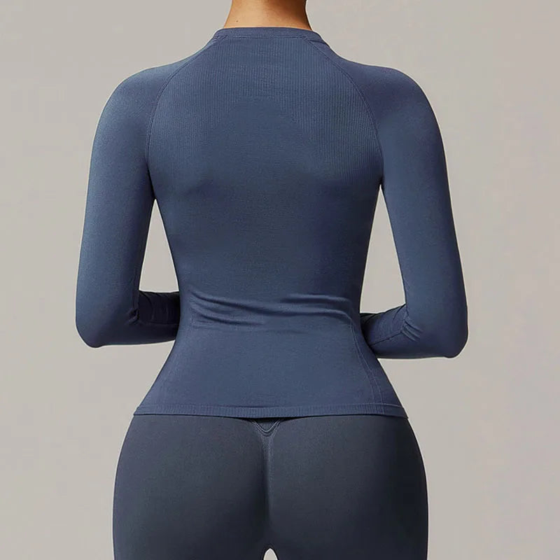 Breathable Gym Yoga Top Women Sports Shirts