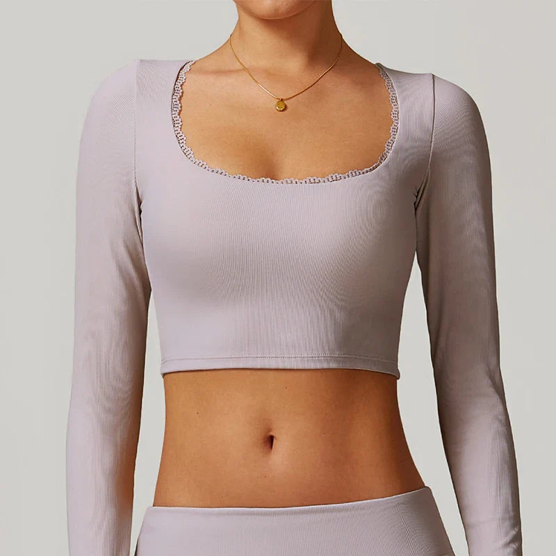 Casual Sportswear Women Gym Top