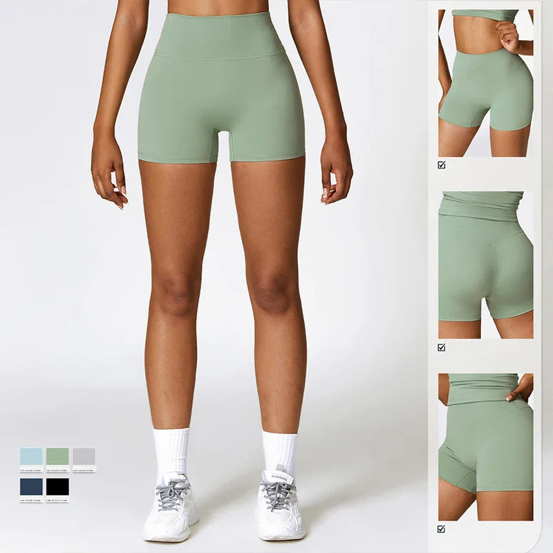 Higher Quality Push Up Yoga Shorts