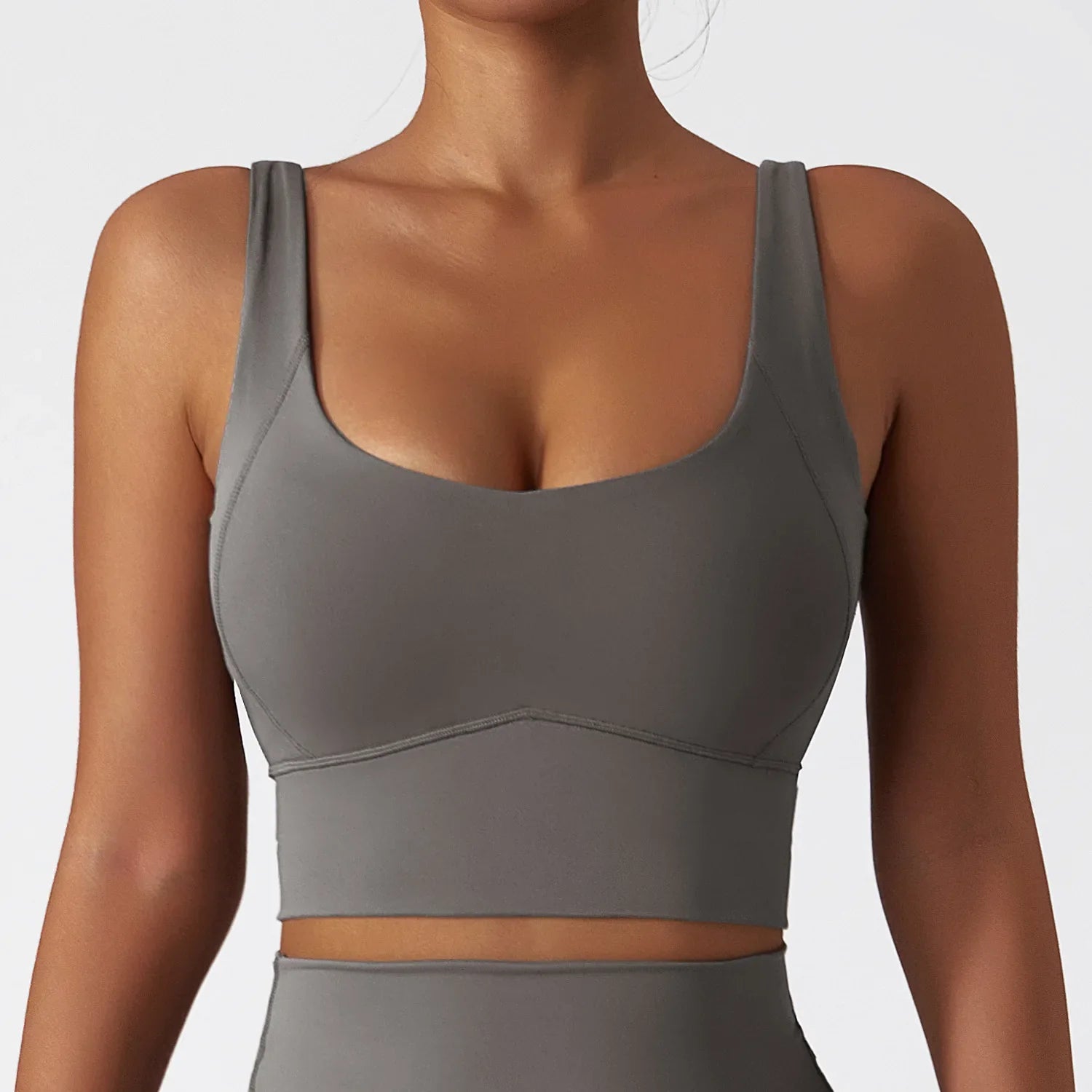 Comfort Skin Friendly Sports Bra With Chest Pad Tank