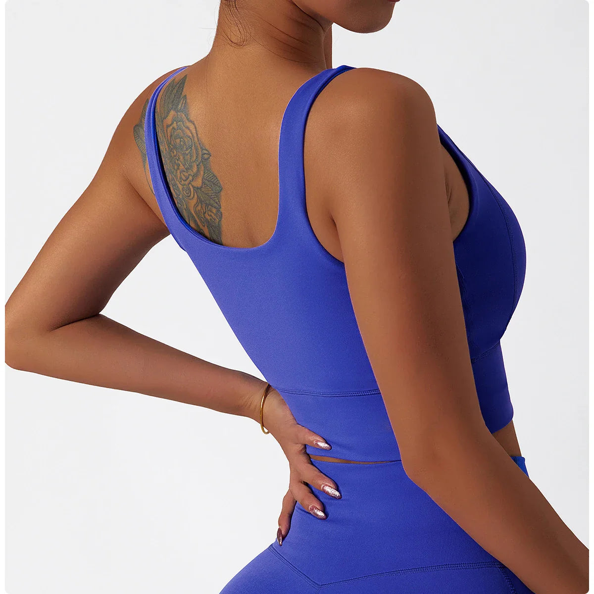 Comfort Skin Friendly Sports Bra With Chest Pad Tank