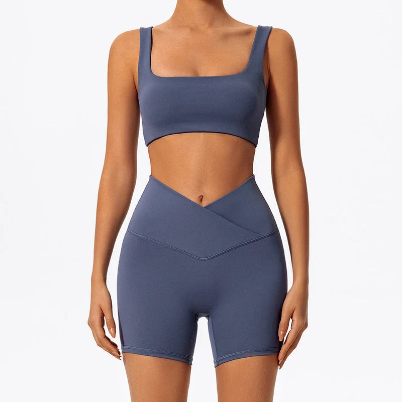 High Quality Women Two Pieces Gym Set