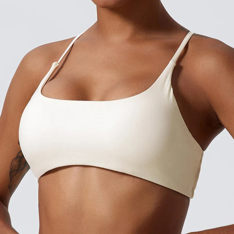 Super Soft Fabric Sexy Sports Bra Gym Top
