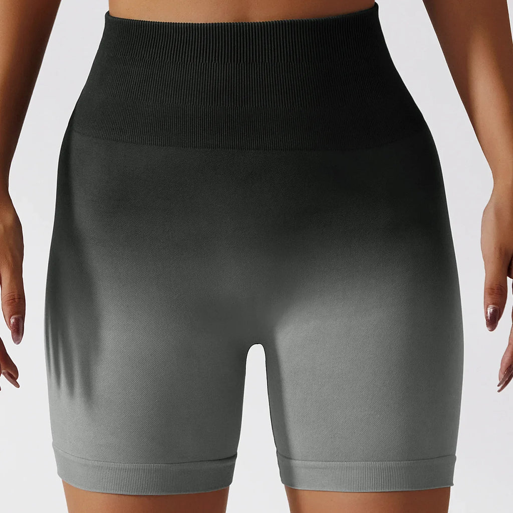 Summer Seamless High Waist Yoga Shorts