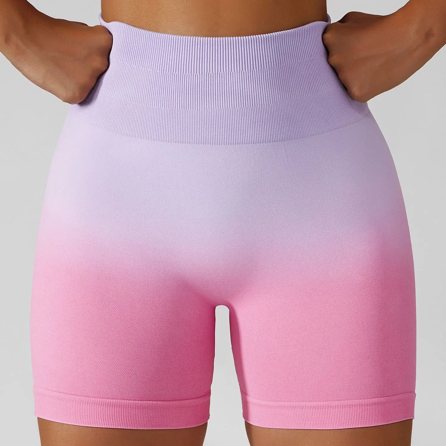 Summer Seamless High Waist Yoga Shorts