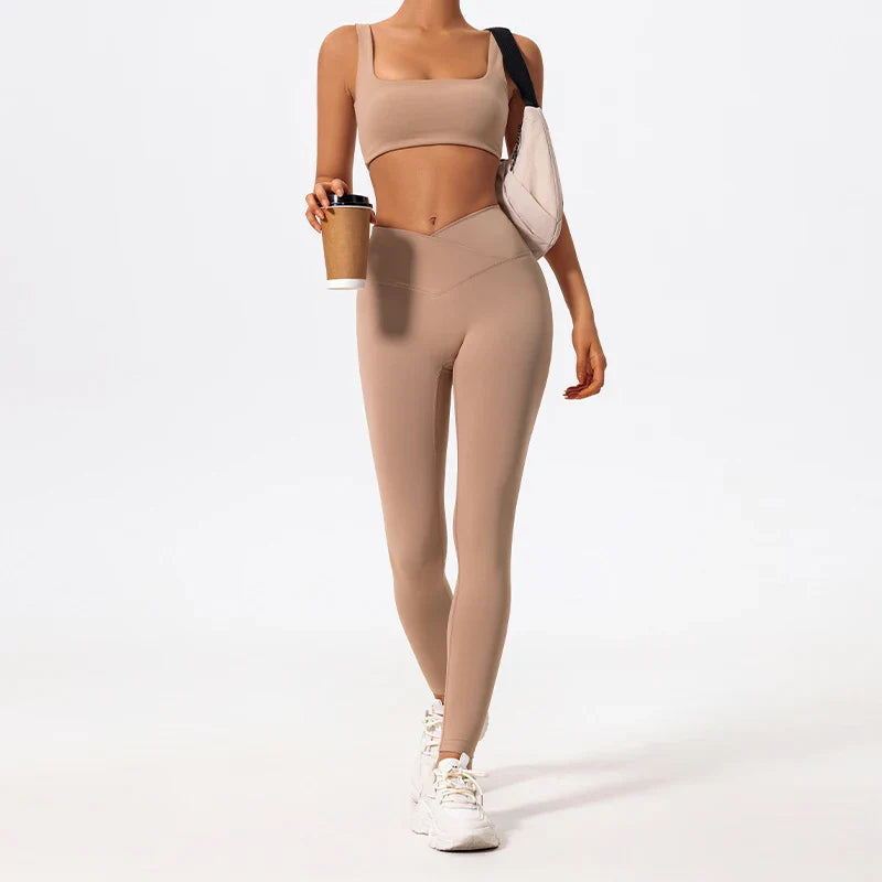 High Quality Women Two Pieces Gym Set