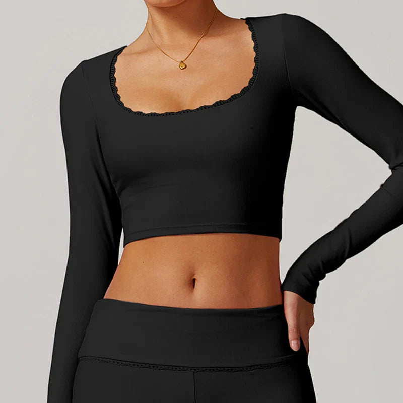 Casual Sportswear Women Gym Top