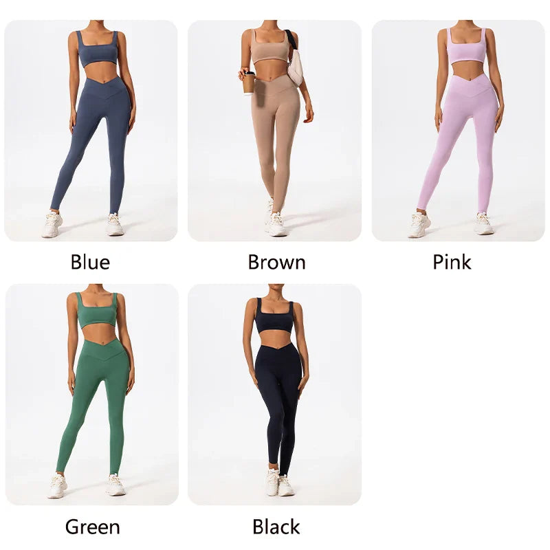 High Quality Women Two Pieces Gym Set