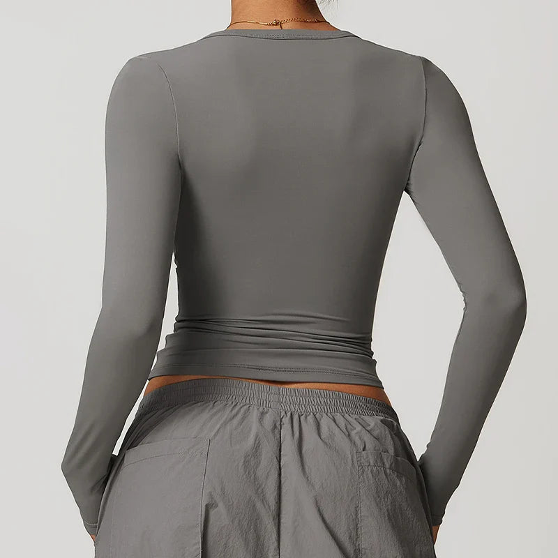 Women Running Fitness Top