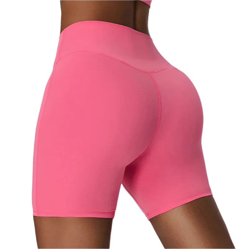 Woman Yoga High Waist Gym Shorts