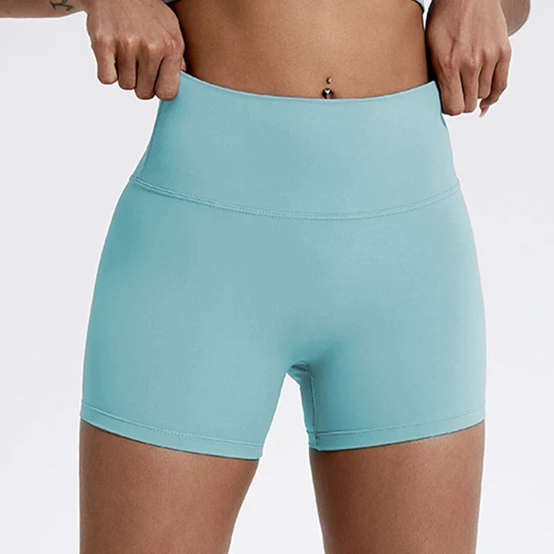 Running Sports Shorts Women Buttlock