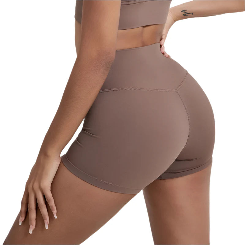 Running Sports Shorts Women Buttlock