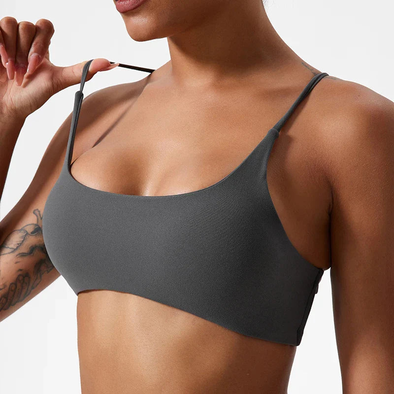 Super Soft Fabric Sexy Sports Bra Gym Top