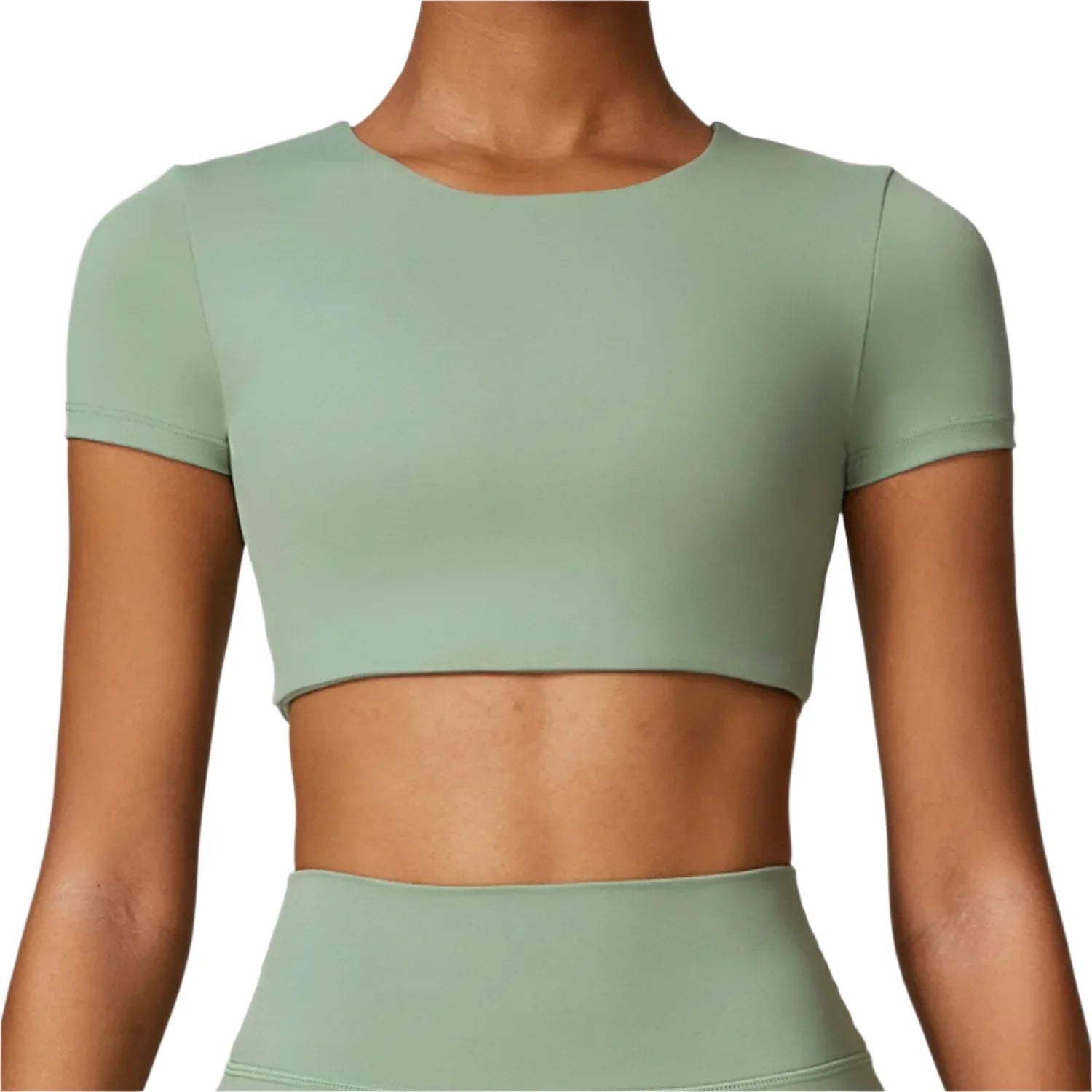 Female Fitness Yoga Crop Tops