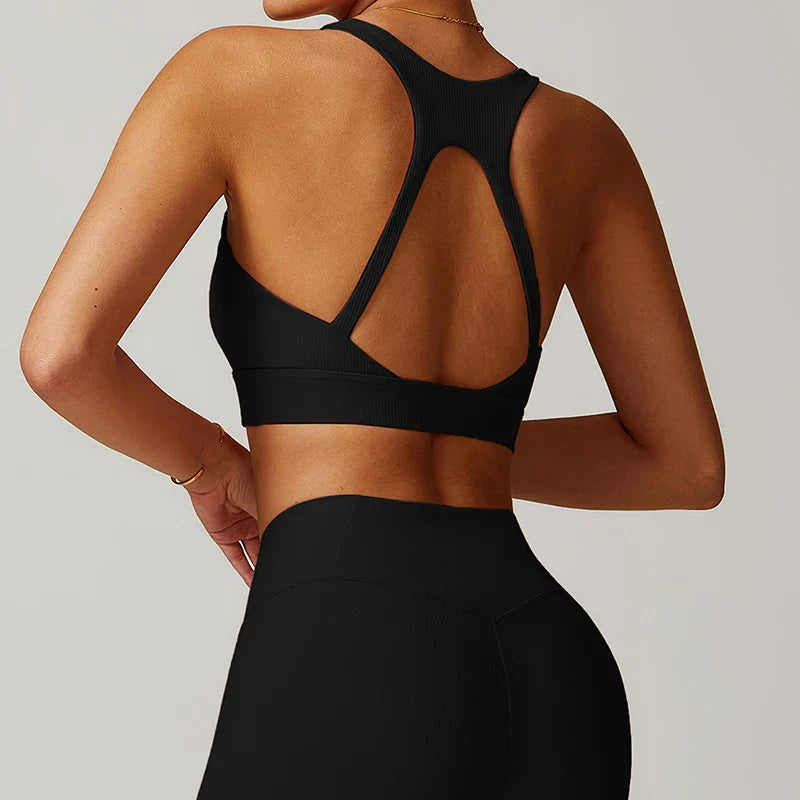 Quick-Dry Backless Yoga Clothes