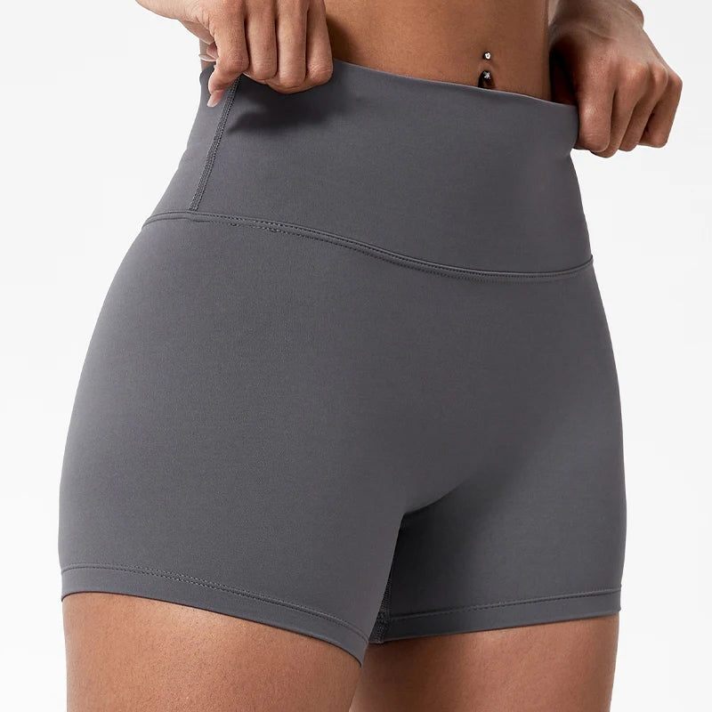 Running Sports Shorts Women Buttlock