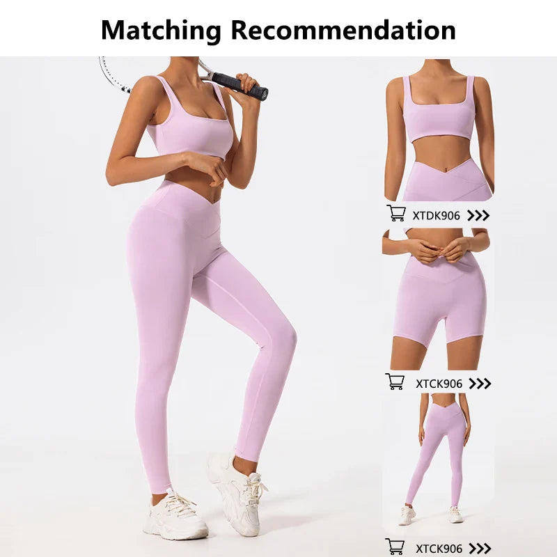 High Quality Women Two Pieces Gym Set