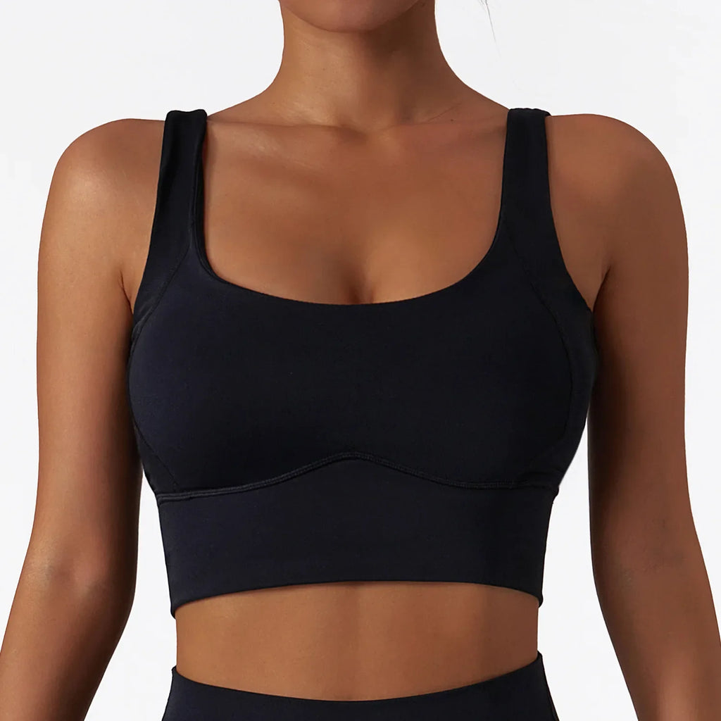 Comfort Skin Friendly Sports Bra With Chest Pad Tank