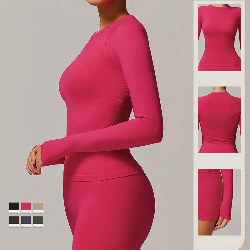 Breathable Gym Yoga Top Women Sports Shirts