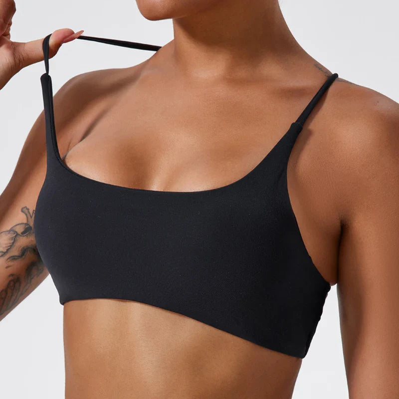 Super Soft Fabric Sexy Sports Bra Gym Top