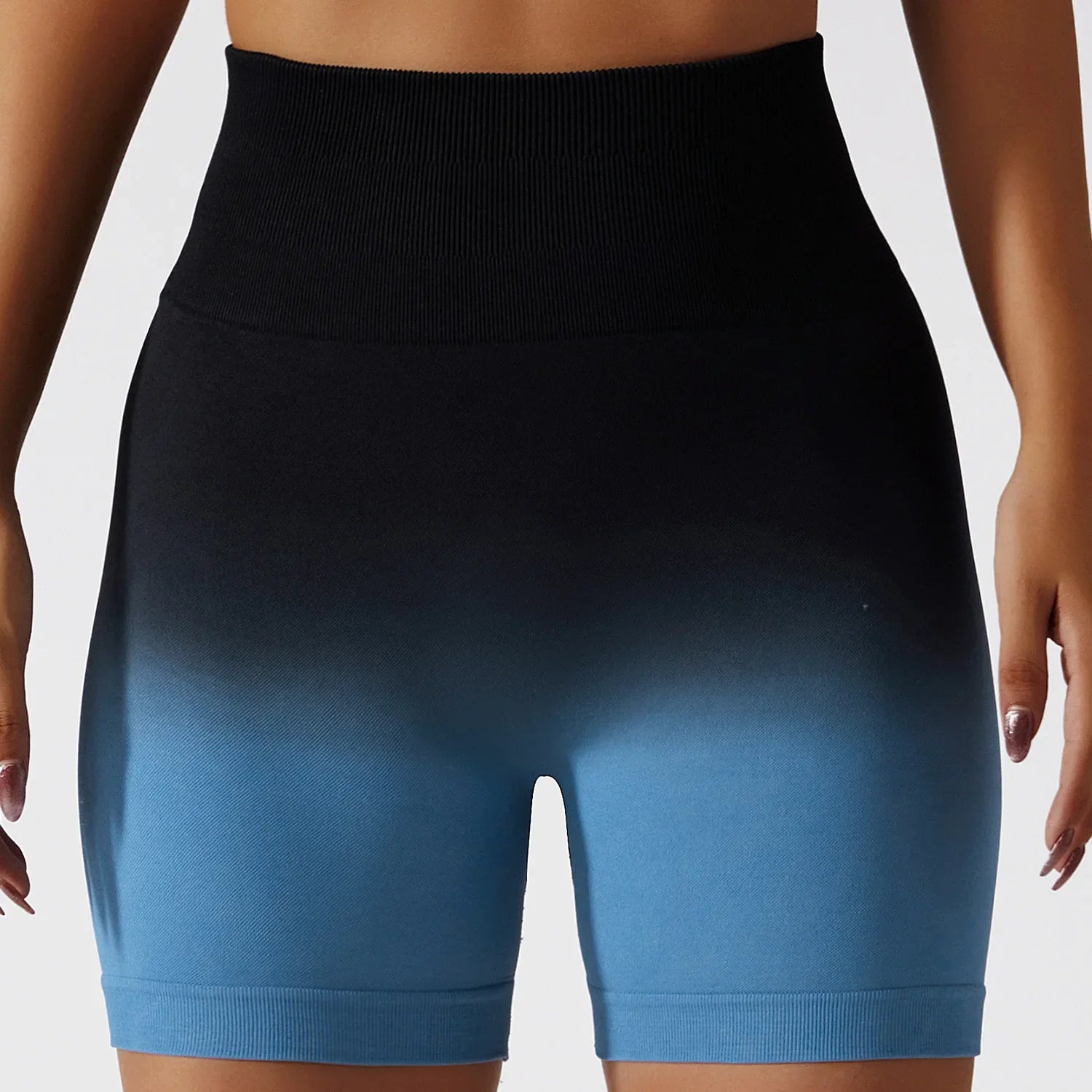 Summer Seamless High Waist Yoga Shorts