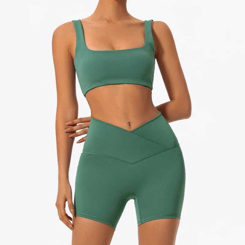 High Quality Women Two Pieces Gym Set