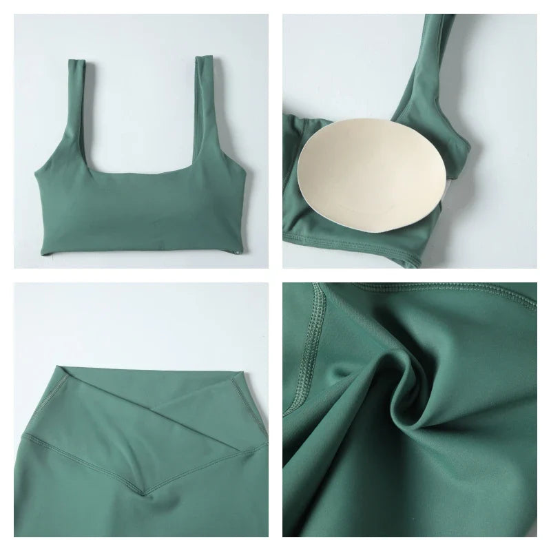 High Quality Women Two Pieces Gym Set