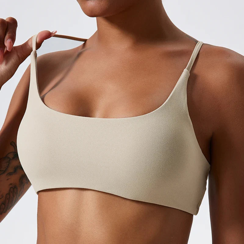 Super Soft Fabric Sexy Sports Bra Gym Top