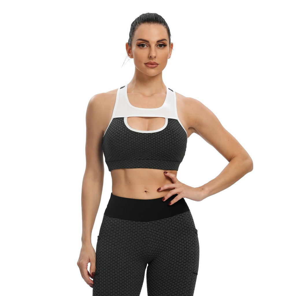 Honeycomb Bubble Yoga Tank Top