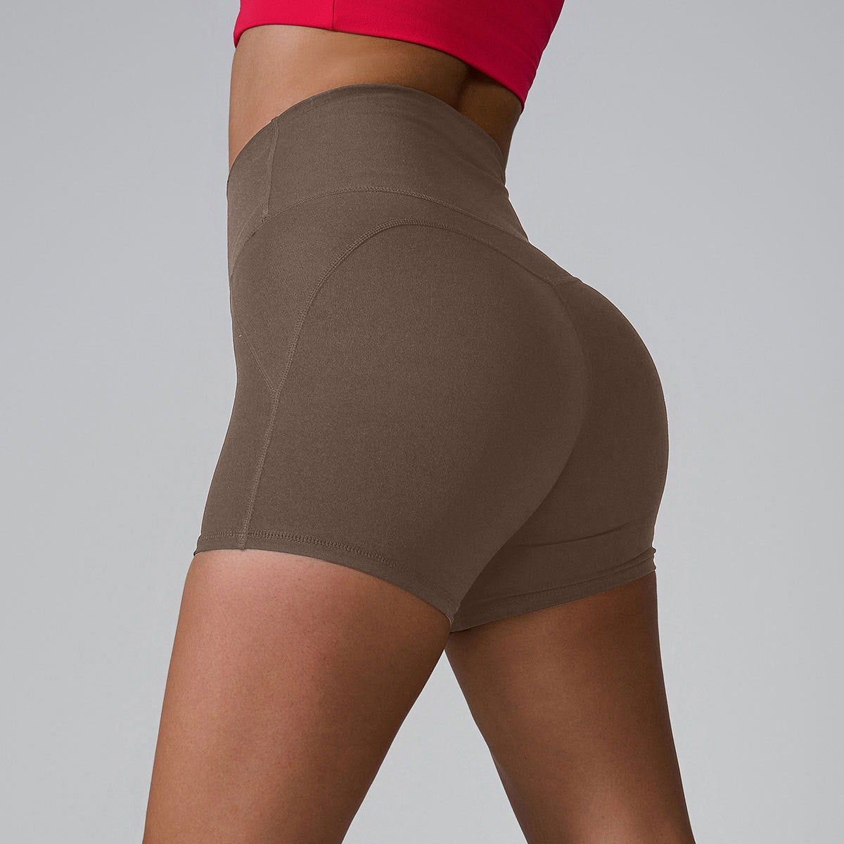 Three-point Yoga Shorts Seamless High Waist
